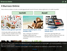 Tablet Screenshot of burraco2.com